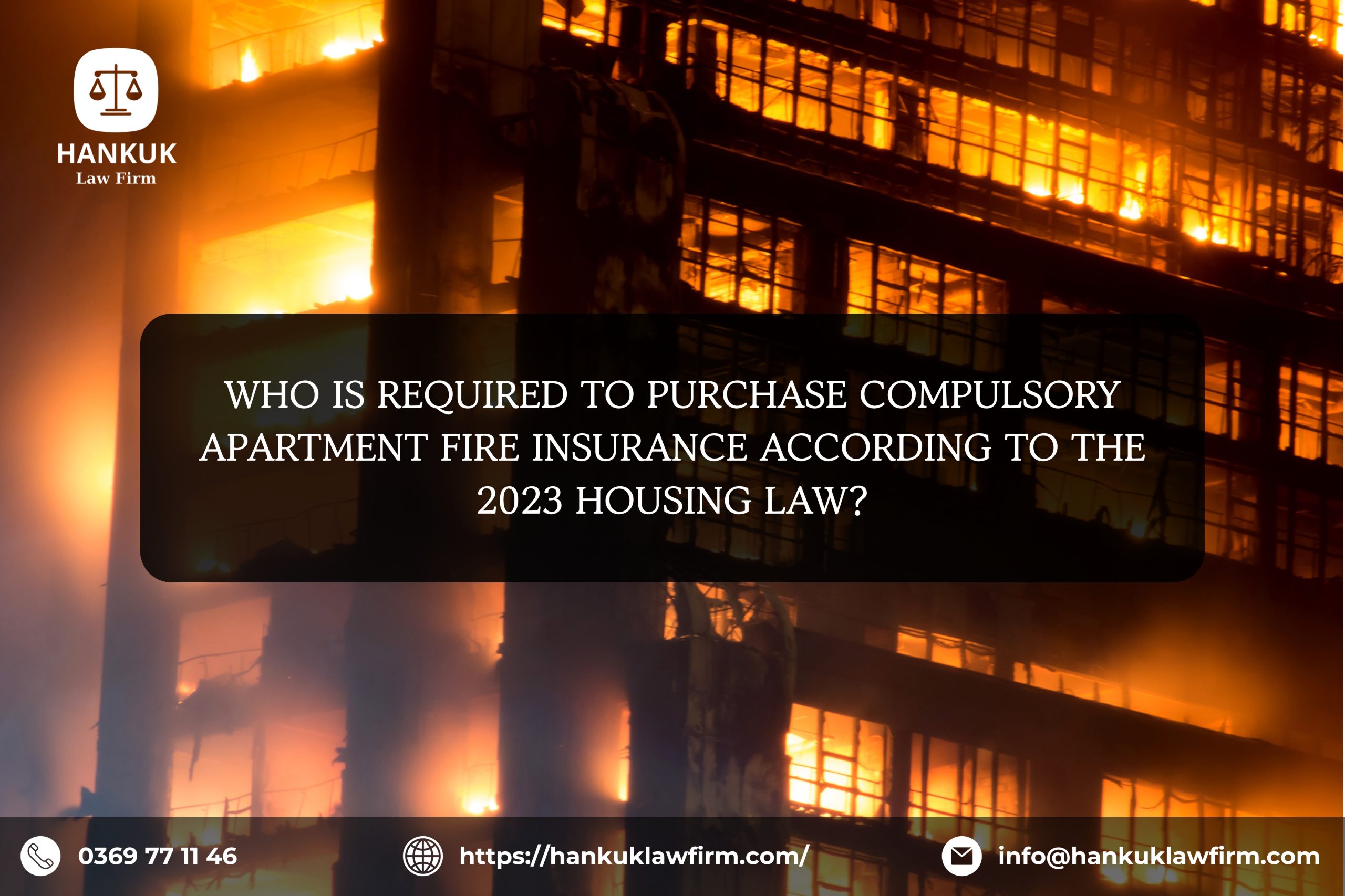 WHO IS REQUIRED TO PURCHASE COMPULSORY APARTMENT FIRE INSURANCE ACCORDING TO THE 2023 HOUSING LAW?