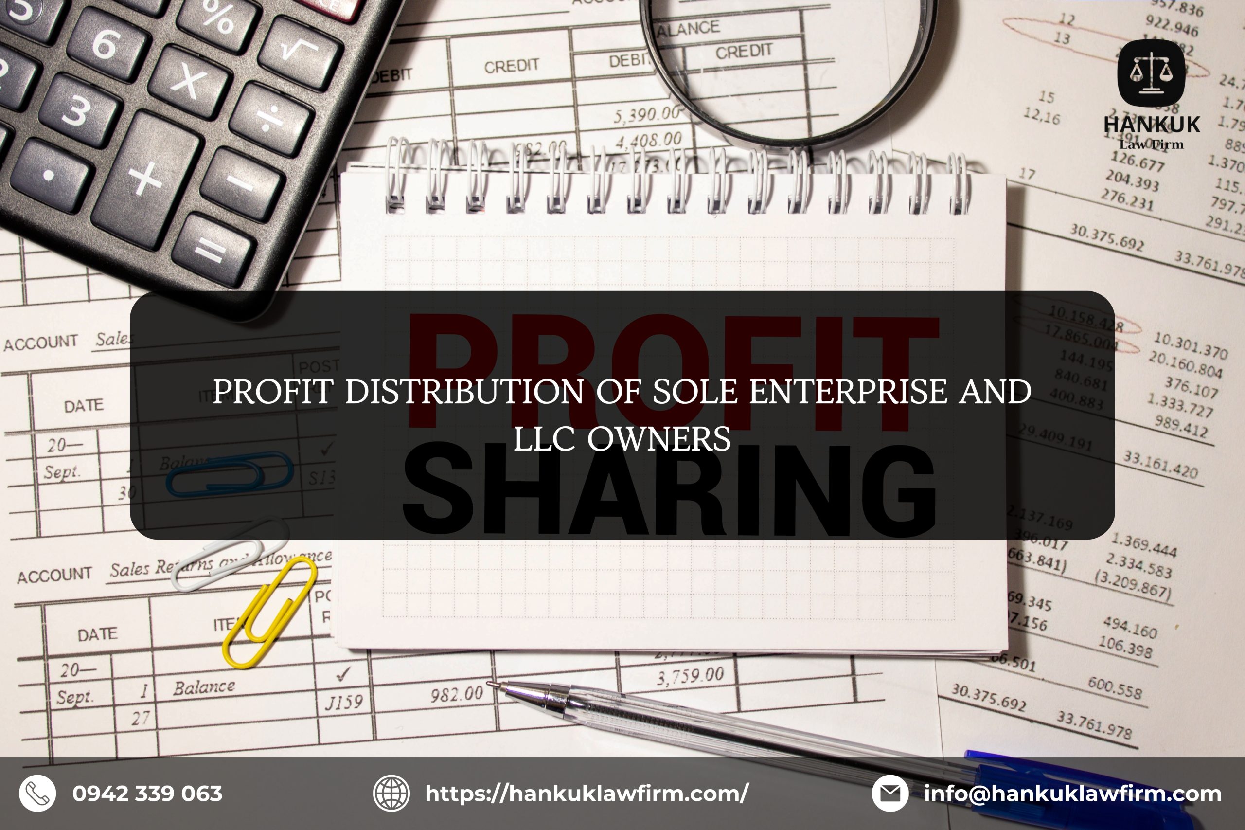 PROFIT DISTRIBUTION OF SOLE ENTERPRISE AND LLC OWNERS