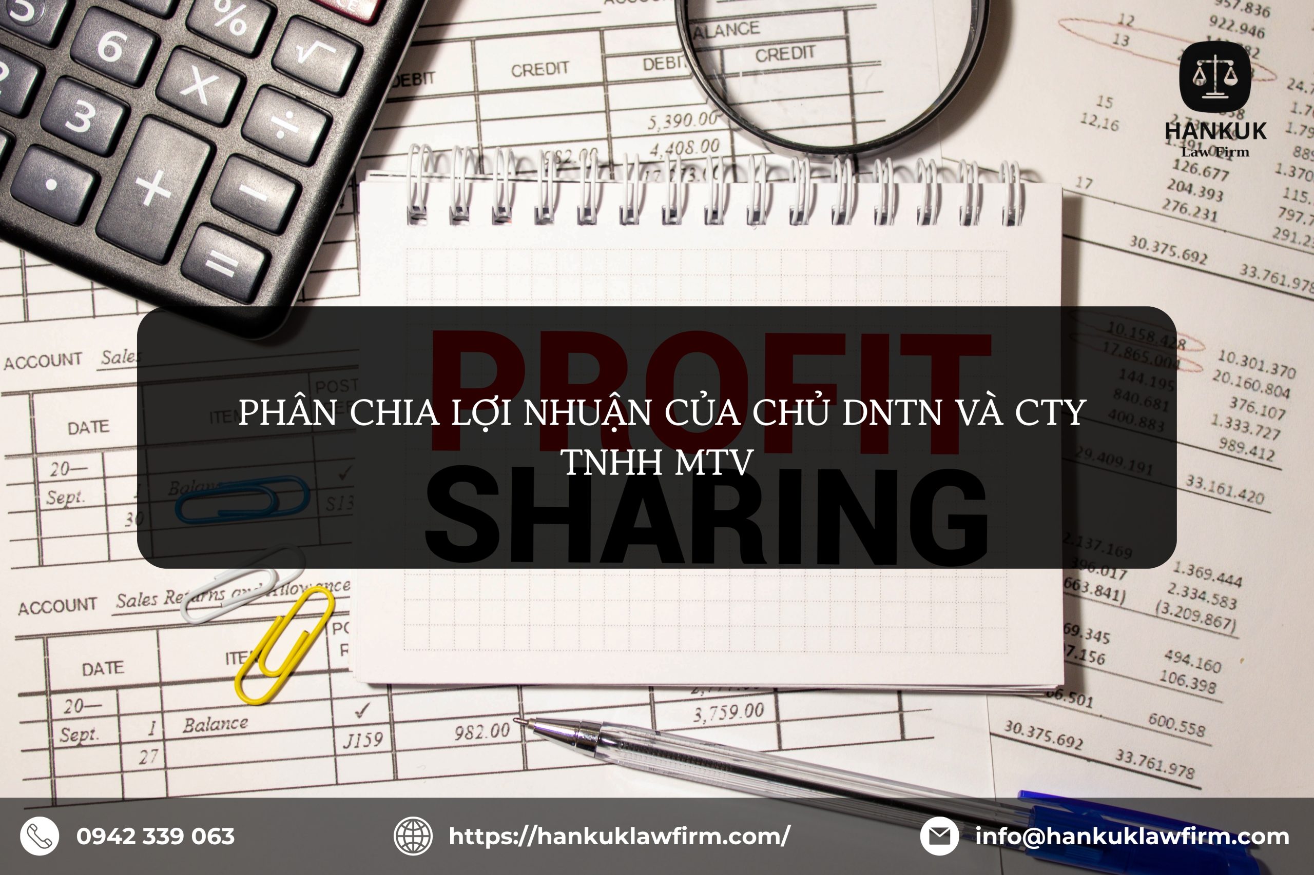  PHÂN CHIA LỢI NHUẬN CỦA CHỦ DNTN VÀ CTY TNHH MTV