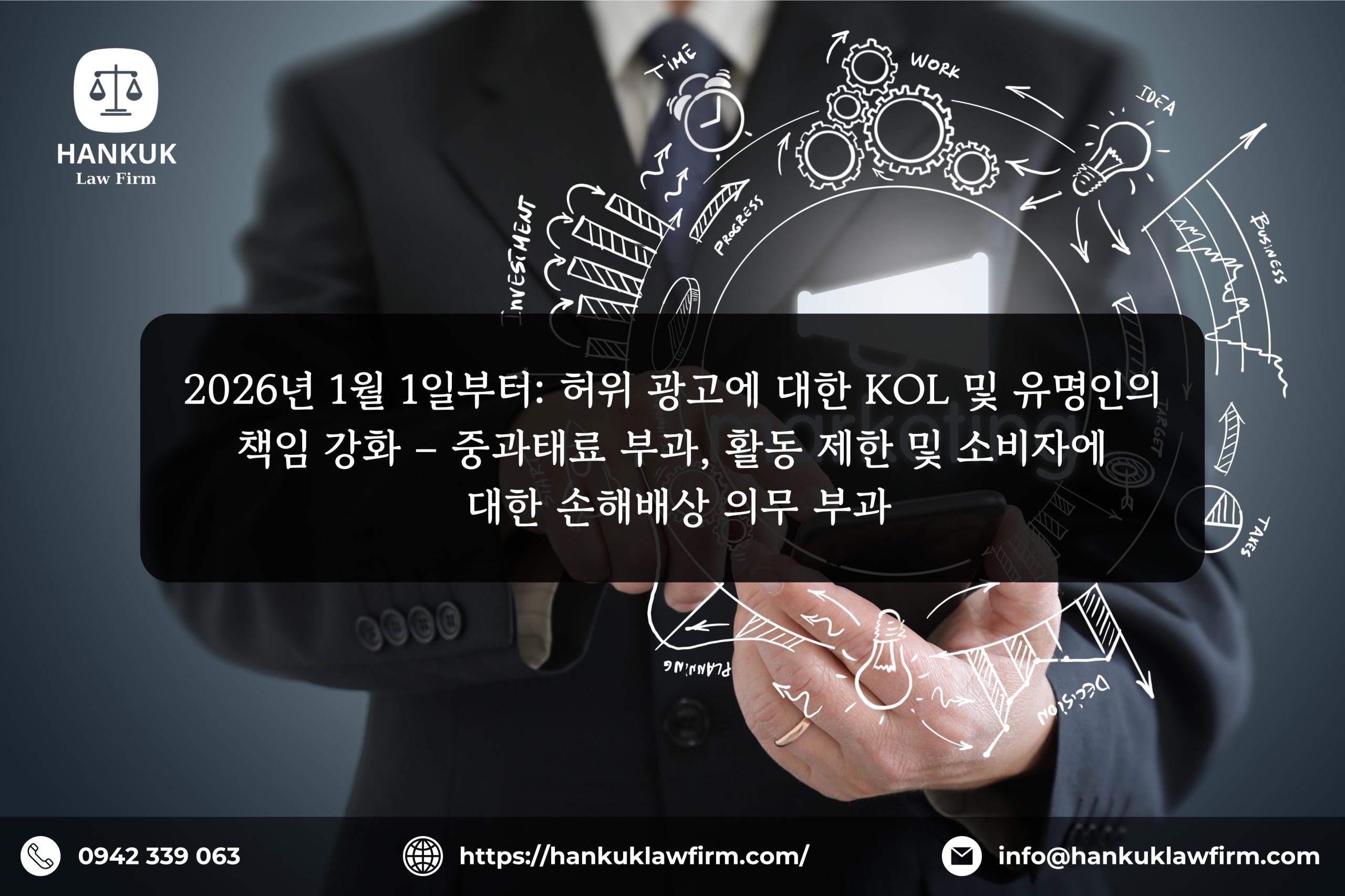 2026년 1월 1일부터: 허위 광고에 대한 KOL 및 유명인의 책임 강화 – 중과태료 부과, 활동 제한 및 소비자에 대한 손해배상 의무 부과