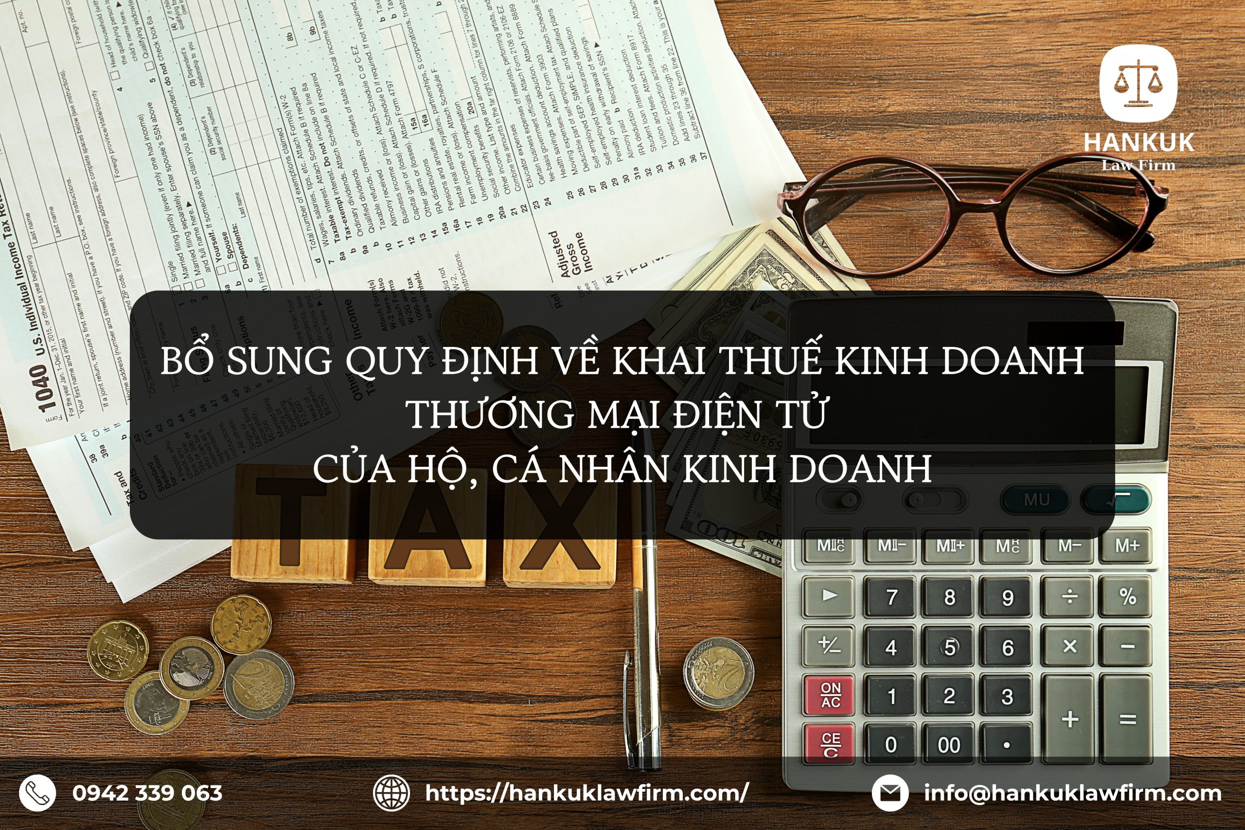 BỔ SUNG QUY ĐỊNH VỀ KHAI THUẾ KINH DOANH THƯƠNG MẠI ĐIỆN TỬ CỦA HỘ, CÁ NHÂN KINH DOANH