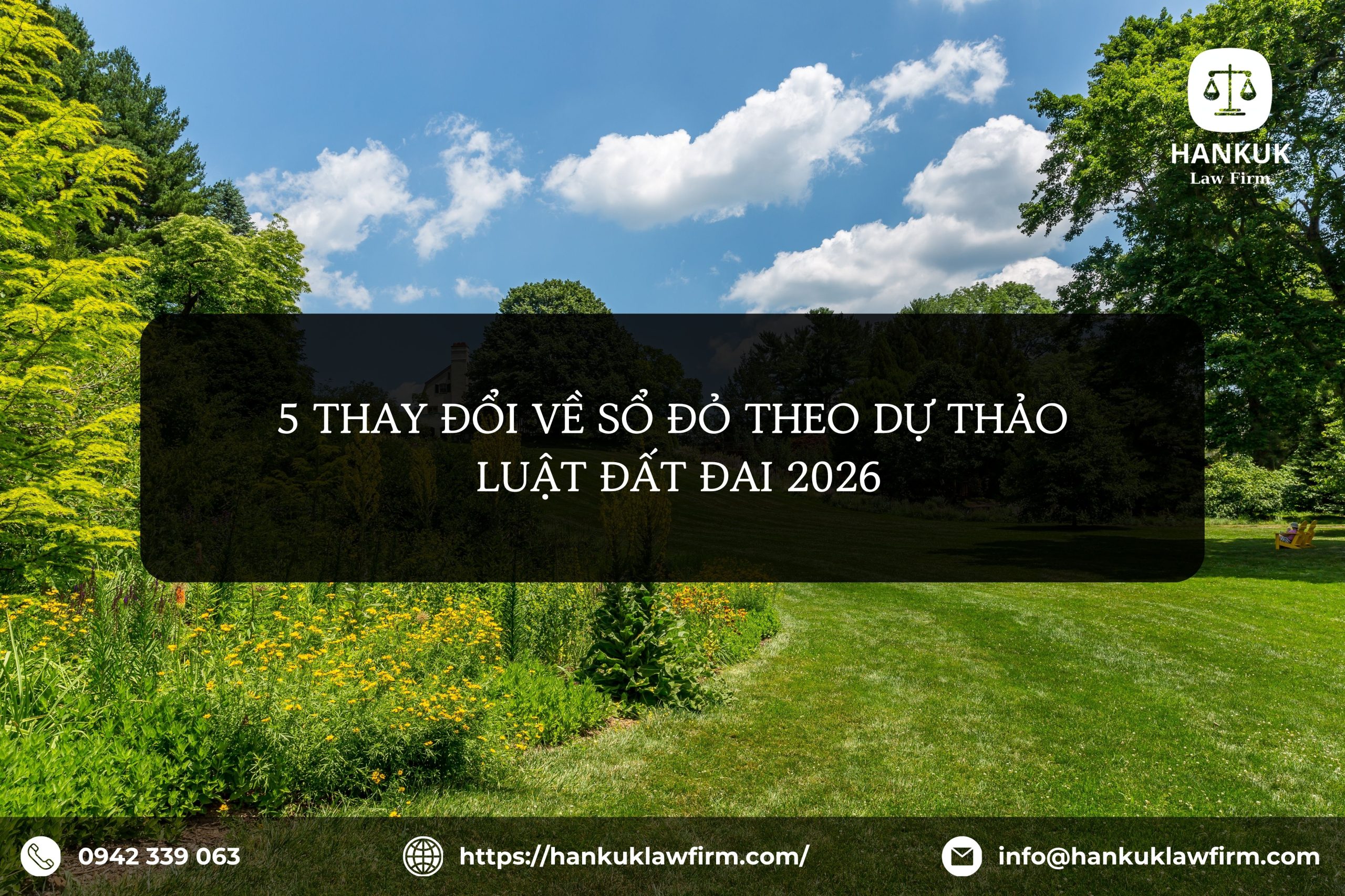 5 THAY ĐỔI VỀ SỔ ĐỎ THEO DỰ THẢO LUẬT ĐẤT ĐAI 2026